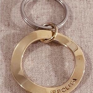 Ippolita Gold and Silver Key Ring